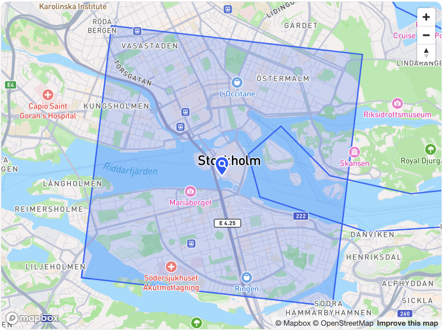 Map preview